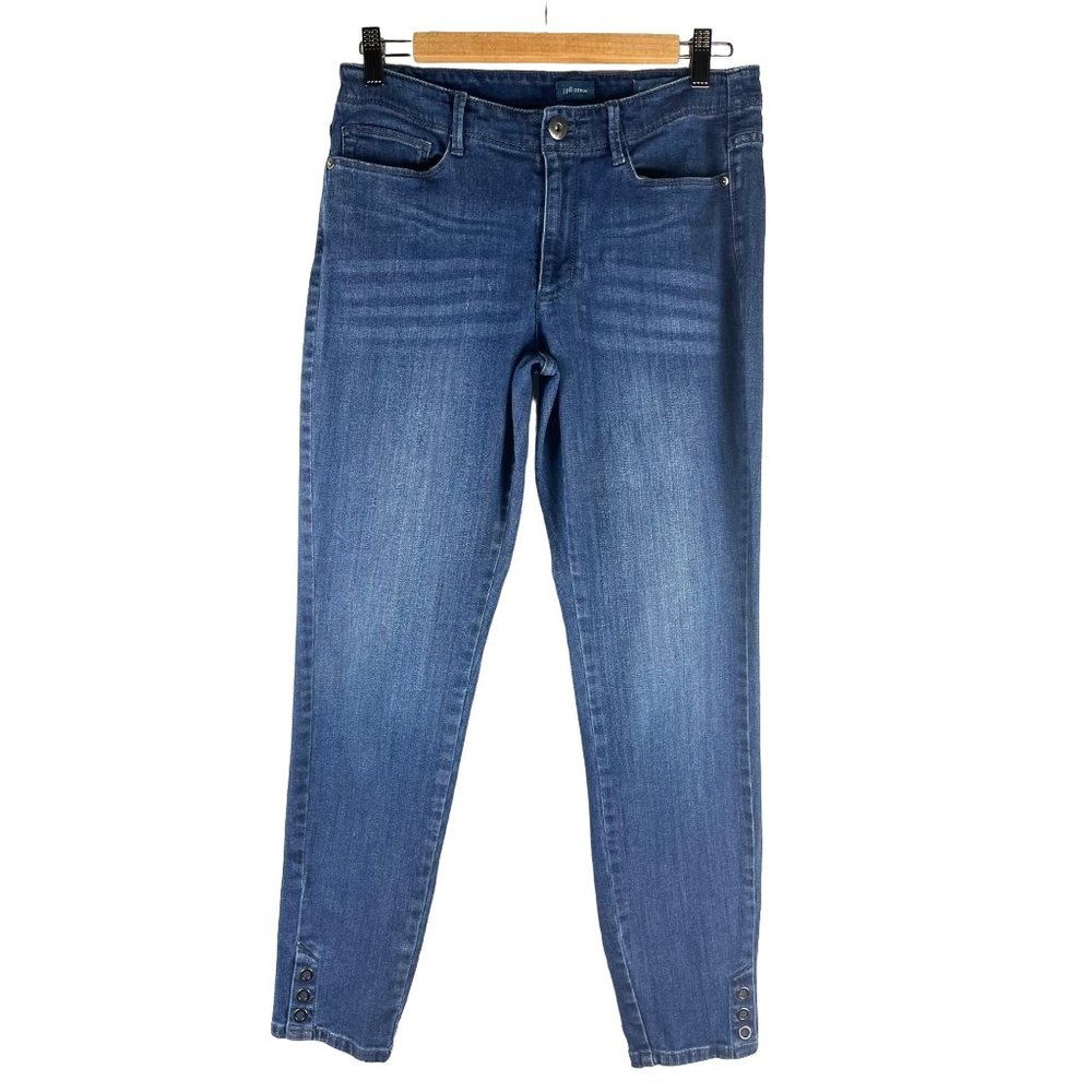 Women's Blue Ankle Crop Jeans